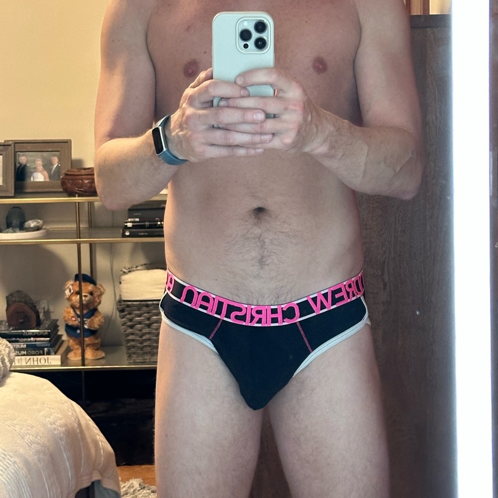 Andrew Christian briefs. Size Large